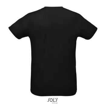 Φωτογραφία από πίσω από Sprint 3XL - Unisex αθλητικό T-shirt σε χρώμα Black