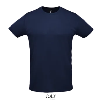 Φωτογραφία από μπροστά από Sprint 3XL - Unisex αθλητικό T-shirt σε χρώμα French Navy