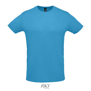 Φωτογραφία από μπροστά από Sprint 3XL - Unisex αθλητικό T-shirt σε χρώμα Aqua