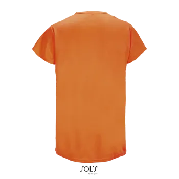 Φωτογραφία από πίσω από Sprint 3XL - Unisex αθλητικό T-shirt σε χρώμα Neon Orange