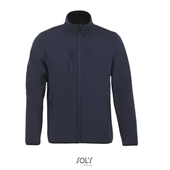 Φωτογραφία από μπροστά από Radian Men 3-4XL - Ανδρικό softshell σε χρώμα Abyss Blue