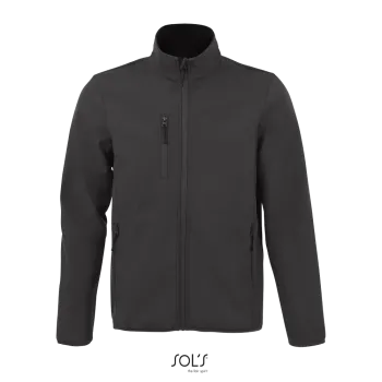 Φωτογραφία από μπροστά από Radian Men 3-4XL - Ανδρικό softshell σε χρώμα Charcoal Grey
