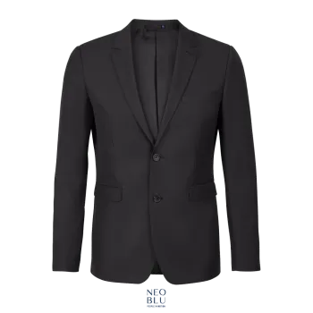 Φωτογραφία από μπροστά από Marius Men (58-66) - Ανδρικό σακάκι κοστουμιού σε χρώμα Anthracite Melanged