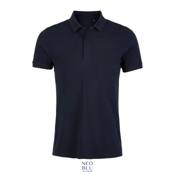 Φωτογραφία από μπροστά από Owen Men 3-4XL - Ανδρικό πόλο πικέ σε χρώμα Night