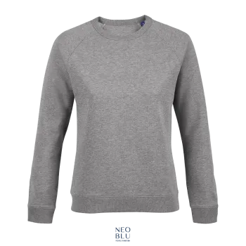 Φωτογραφία από μπροστά από Nelson Women 3XL - Γυναικείο φούτερ σε χρώμα Grey Melange