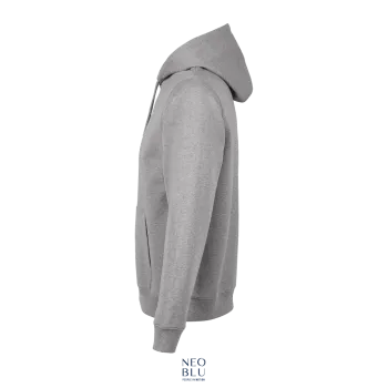 Φωτογραφία προφίλ από Nicholas Men 3-4XL - Ανδρικό φούτερ με κουκούλα σε χρώμα Grey Melange