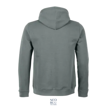 Φωτογραφία από πίσω από Nicholas Men 3-4XL - Ανδρικό φούτερ με κουκούλα σε χρώμα Dusty Green