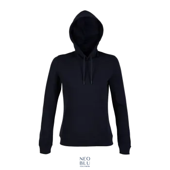 Φωτογραφία από μπροστά από Nicholas Women 3XL - Γυναικείο φούτερ με κουκούλα σε χρώμα Night