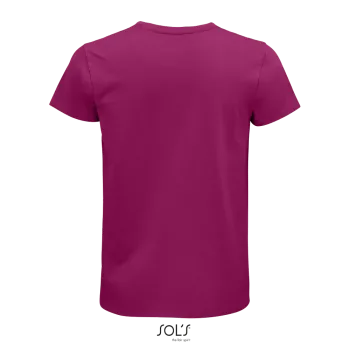 Φωτογραφία από πίσω από Pioneer Men 3XL - Ανδρικό οργανικό T-shirt σε χρώμα Fuchsia