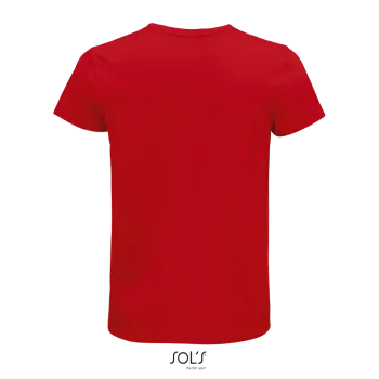 Φωτογραφία από πίσω από Pioneer Men 4XL - Ανδρικό οργανικό T-shirt σε χρώμα Red