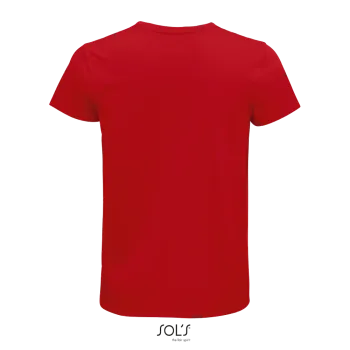 Φωτογραφία από πίσω από Pioneer Men 3XL - Ανδρικό οργανικό T-shirt σε χρώμα Bright Red