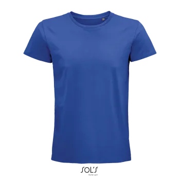 Φωτογραφία από μπροστά από Pioneer Men 4XL - Ανδρικό οργανικό T-shirt σε χρώμα Royal Blue