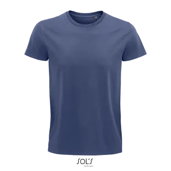 Φωτογραφία από μπροστά από Pioneer Men 3XL - Ανδρικό οργανικό T-shirt σε χρώμα Denim