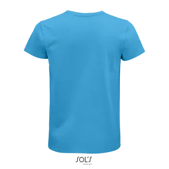 Φωτογραφία από πίσω από Pioneer Men 3XL - Ανδρικό οργανικό T-shirt σε χρώμα Aqua