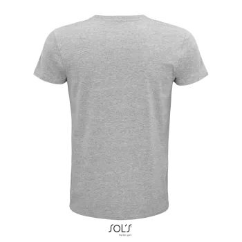 Φωτογραφία από πίσω από Pioneer Men 4XL - Ανδρικό οργανικό T-shirt σε χρώμα Grey Melange