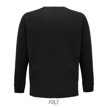 Φωτογραφία από πίσω από Space 3XL - Unisex οργανική μπλούζα φούτερ σε χρώμα Black