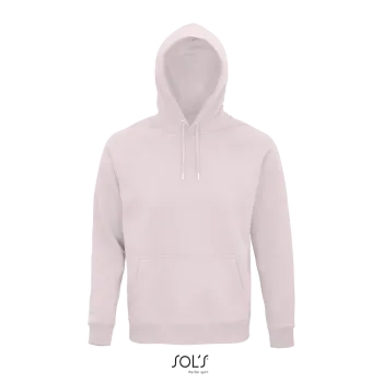 Φωτογραφία από μπροστά από Stellar 3XL - Unisex φούτερ με κουκούλα σε χρώμα Pale Pink