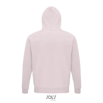 Φωτογραφία από πίσω από Stellar 3XL - Unisex φούτερ με κουκούλα σε χρώμα Pale Pink