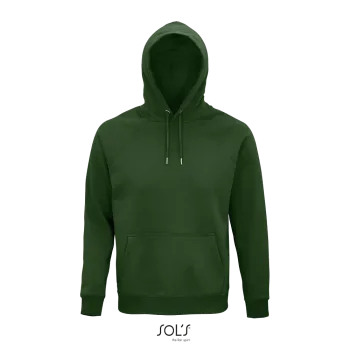 Φωτογραφία από μπροστά από Stellar 3XL - Unisex φούτερ με κουκούλα σε χρώμα Bottle Green