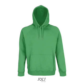 Φωτογραφία από μπροστά από Stellar 3XL - Unisex φούτερ με κουκούλα σε χρώμα Spring Green