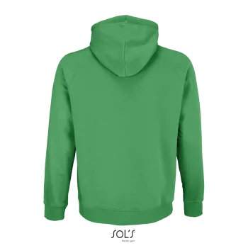 Φωτογραφία από πίσω από Stellar 3XL - Unisex φούτερ με κουκούλα σε χρώμα Spring Green