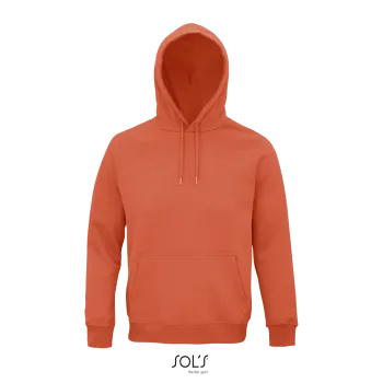 Φωτογραφία από μπροστά από Stellar 3XL - Unisex φούτερ με κουκούλα σε χρώμα Burnt Orange