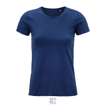 Φωτογραφία από μπροστά από Leonard Women 3XL - Γυναικείο T-shirt σε χρώμα Deep Blue