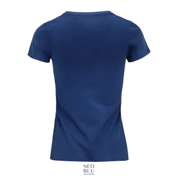 Φωτογραφία από πίσω από Leonard Women 3XL - Γυναικείο T-shirt σε χρώμα Deep Blue