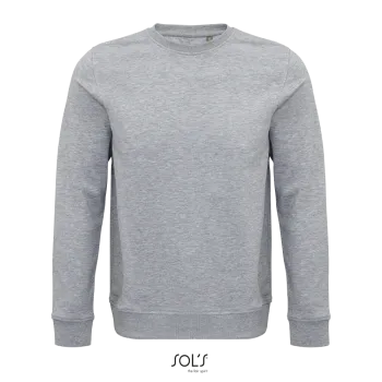 Φωτογραφία από μπροστά από Comet 4XL - Unisex φούτερ σε χρώμα Grey Melange