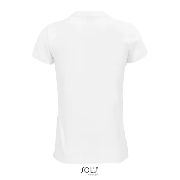 Φωτογραφία από πίσω από Planet Women Λευκό 3XL - Γυναικείο οργανικό πόλο σε χρώμα White