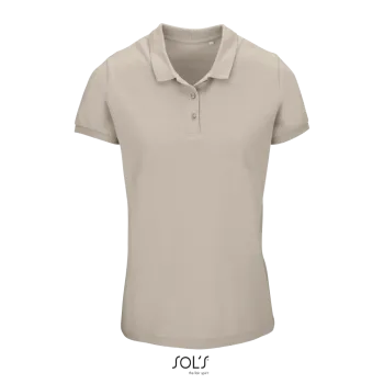 Φωτογραφία από μπροστά από Planet Women - Γυναικείο οργανικό πόλο σε χρώμα Rope