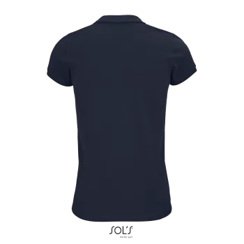 Φωτογραφία από πίσω από Planet Women 3XL - Γυναικείο οργανικό πόλο σε χρώμα French Navy