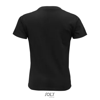 Φωτογραφία από πίσω από Pioneer Kids - Παιδικό οργανικό T-shirt σε χρώμα Deep Black