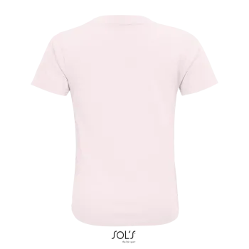 Φωτογραφία από πίσω από Crusader Kids - Παιδικό οργανικό T-shirt σε χρώμα Pale Pink