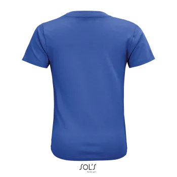 Φωτογραφία από πίσω από Crusader Kids - Παιδικό οργανικό T-shirt σε χρώμα Royal Blue