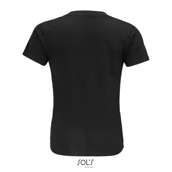 Φωτογραφία από πίσω από Crusader Kids - Παιδικό οργανικό T-shirt σε χρώμα Deep Black