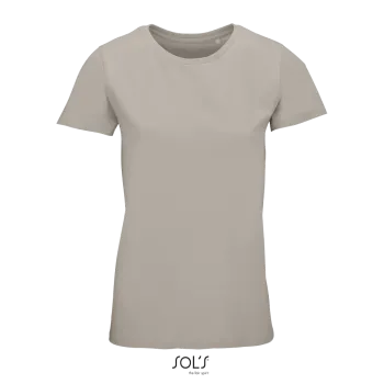 Φωτογραφία από μπροστά από Crusader Women - Γυναικείο οργανικό T-shirt σε χρώμα Rope