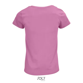 Φωτογραφία από πίσω από Crusader Women - Γυναικείο οργανικό T-shirt σε χρώμα Orchid Pink