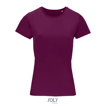 Φωτογραφία από μπροστά από Crusader Women - Γυναικείο οργανικό T-shirt σε χρώμα Astral Purple