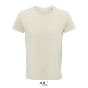 Φωτογραφία από μπροστά από Crusader Men 3XL - Ανδρικό οργανικό T-shirt σε χρώμα Natural