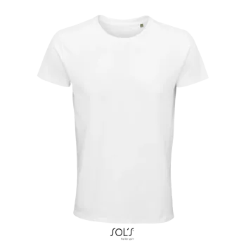 Φωτογραφία από μπροστά από Crusader Men Λευκό 4-5XL - Ανδρικό οργανικό T-shirt σε χρώμα White