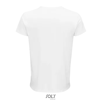 Φωτογραφία από πίσω από Crusader Men Λευκό 4-5XL - Ανδρικό οργανικό T-shirt σε χρώμα White