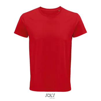 Φωτογραφία από μπροστά από Crusader Men 4-5XL - Ανδρικό οργανικό T-shirt σε χρώμα Red