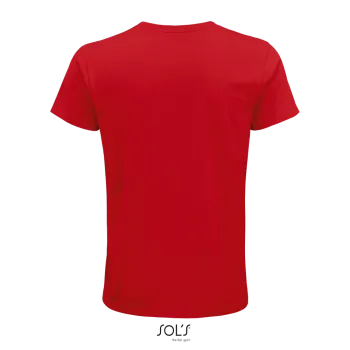 Φωτογραφία από πίσω από Crusader Men 4-5XL - Ανδρικό οργανικό T-shirt σε χρώμα Red