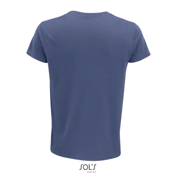 Φωτογραφία από πίσω από Crusader Men 3XL - Ανδρικό οργανικό T-shirt σε χρώμα Denim