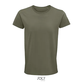 Φωτογραφία από μπροστά από Crusader Men 3XL - Ανδρικό οργανικό T-shirt σε χρώμα Khaki