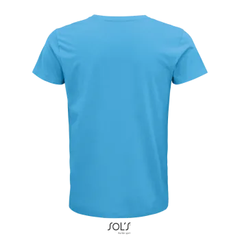 Φωτογραφία από πίσω από Crusader Men 3XL - Ανδρικό οργανικό T-shirt σε χρώμα Aqua