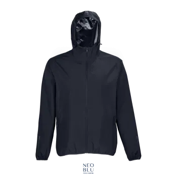 Φωτογραφία από μπροστά από Andrea 3XL - Unisex αντιανεμικό και αδιάβροχο σε χρώμα Night