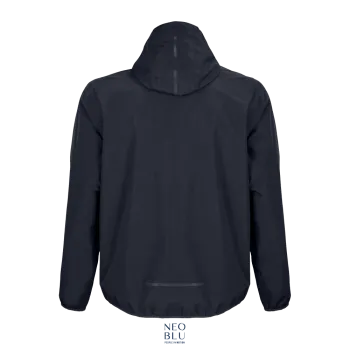 Φωτογραφία από πίσω από Andrea 3XL - Unisex αντιανεμικό και αδιάβροχο σε χρώμα Night