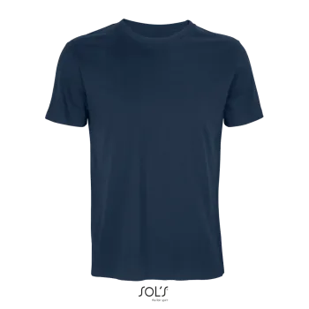 Φωτογραφία από μπροστά από Odyssey 3XL - Unisex ανακυκλωμένο T-shirt σε χρώμα Navy Recycled